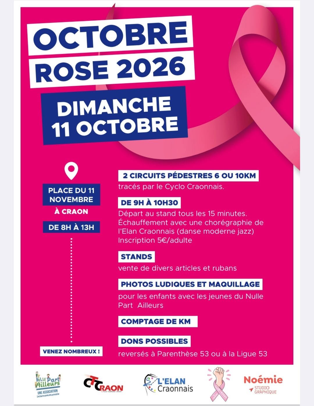 Octobre rose 2026 Octobre rose 2026